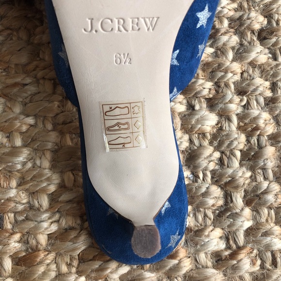 J Crew Sophia Mule in Starry Suede. Size 6.5 - Picture 12 of 13